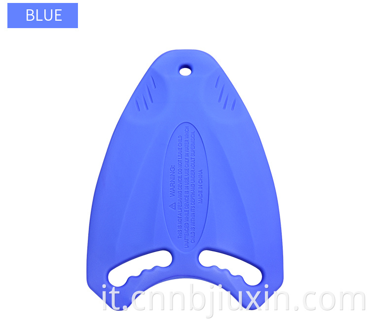 Scheda Shark Board a quattro color galleggianti mobili che nuoto kickboard blu apprendimento nuoto float 44*32*4cm